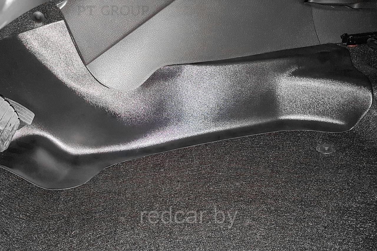 Накладки на ковролин тоннельные (ABS) (2 шт) PT GROUP для RENAULT Logan / Sandero / Sandero Stepway c 2014 - фото 3 - id-p137949674