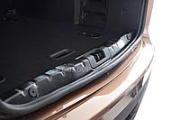Накладка в проём багажника (ABS, черное тиснение) LADA XRAY с 2016