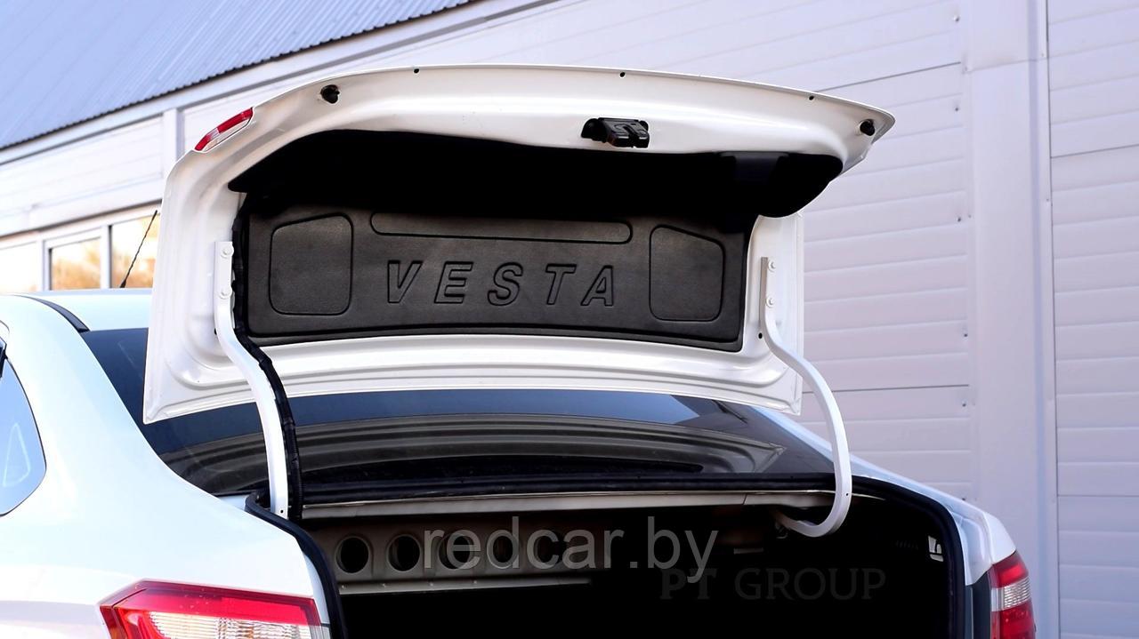 Внутренняя облицовка крышки багажника с логотипом (ABS) LADA VESTA с 2015, PT GROUP(оригинал) - фото 2 - id-p137949692