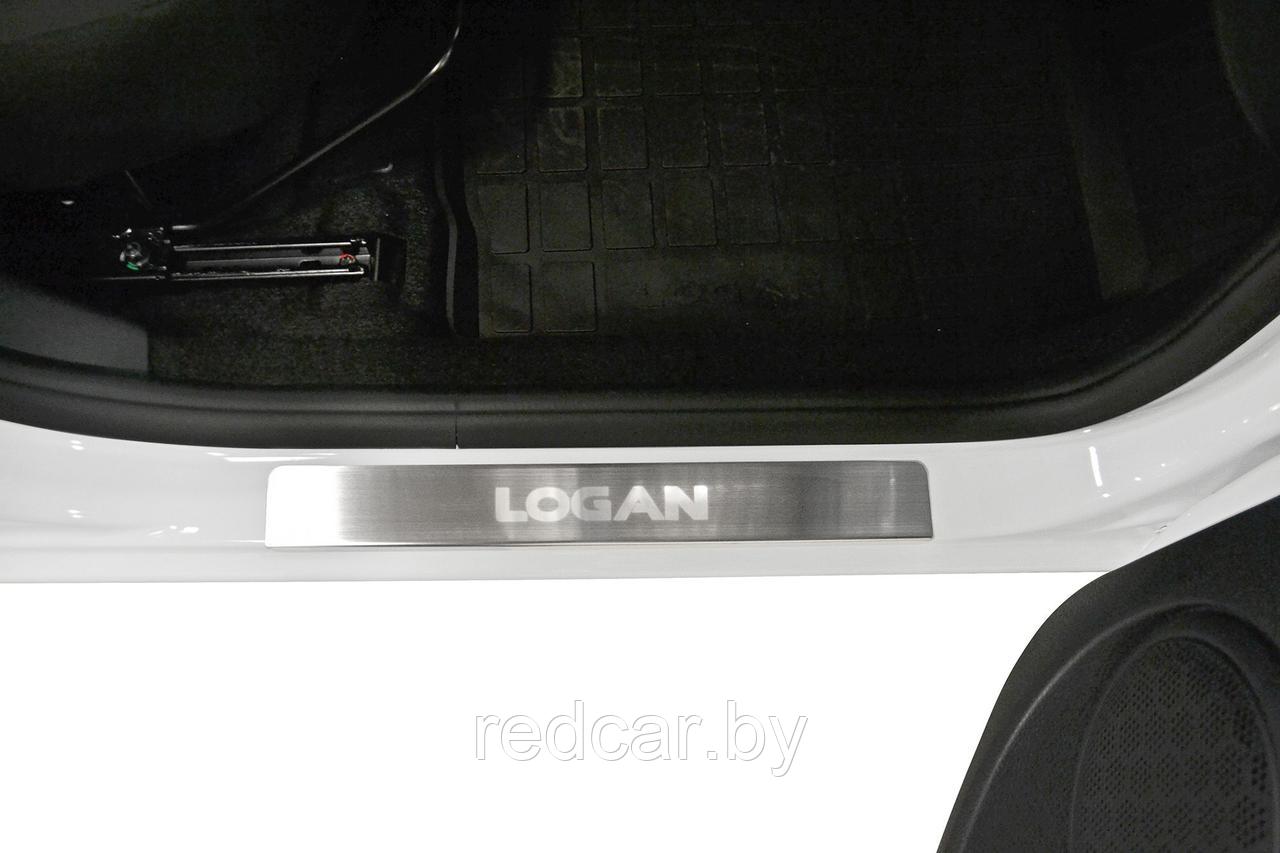 Накладки в проем дверей (4шт) (НПС) PT GROUP (Россия) ОРИГИНАЛ для Renault LOGAN с 2014 - фото 4 - id-p137949735