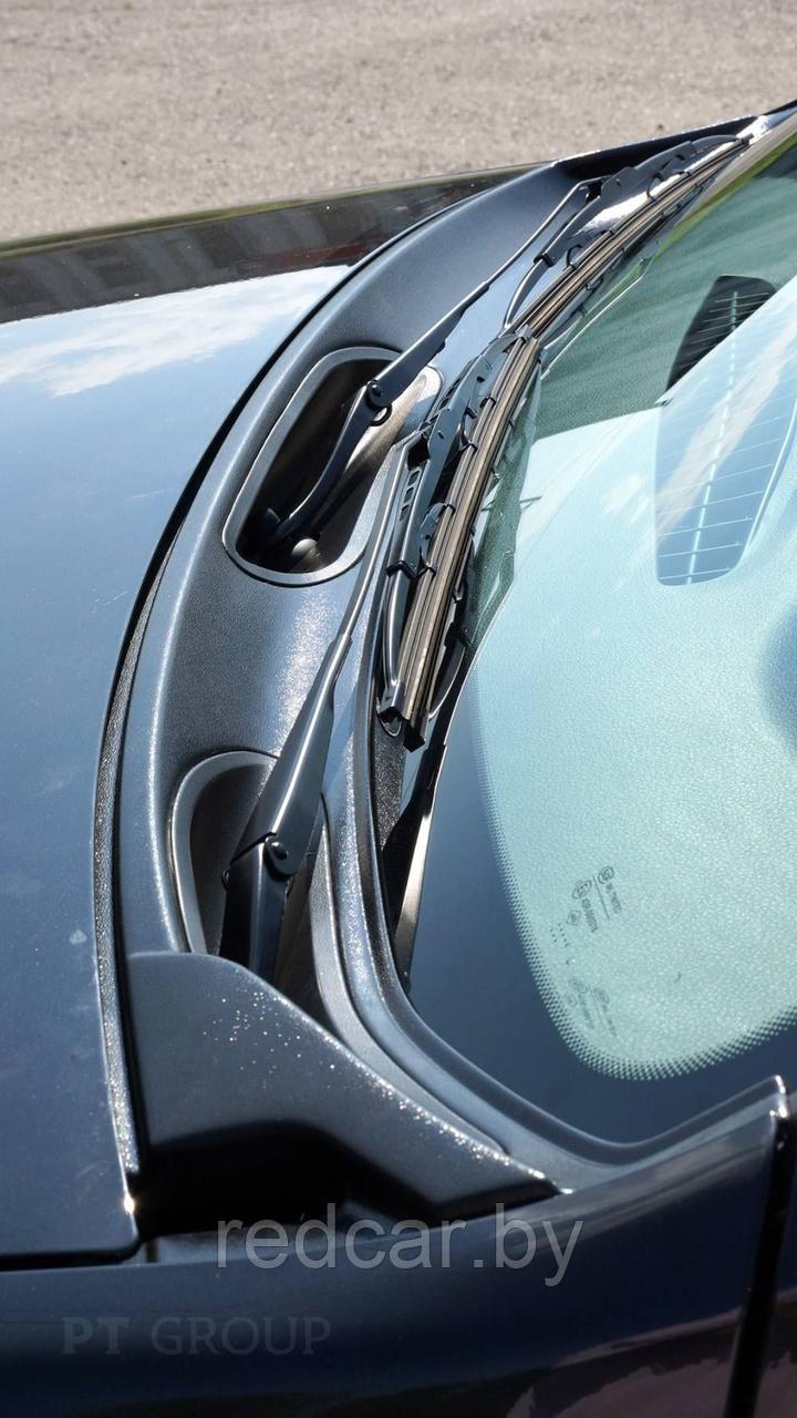Накладка в проём стеклоочистителей (Жабо, ABS) Nissan Terrano с 2014 - фото 2 - id-p137949764