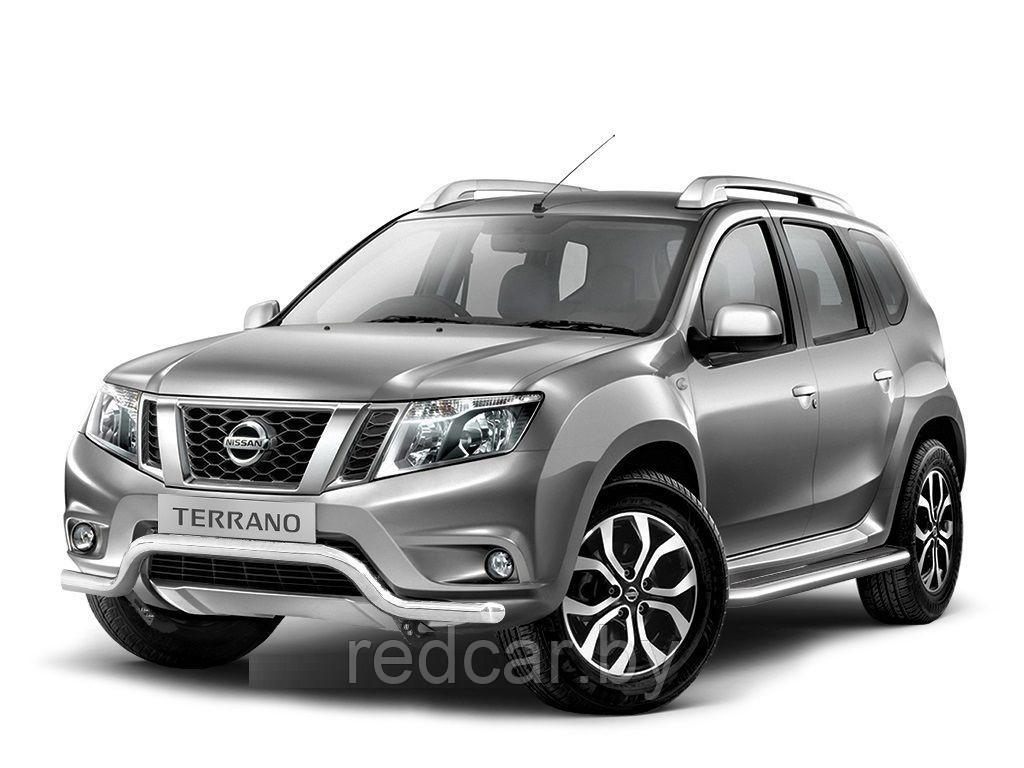 Защита переднего бампера "Волна" 63 мм (НПС) на Nissan Terrano с 2014 - фото 4 - id-p137949776