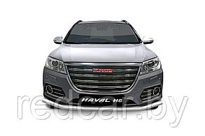 Защита переднего бампера одинарная 63 мм (НПС) HAVAL H6 с 2014-