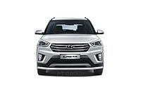 Защита переднего бампера одинарная 63 мм (НПС) Hyundai CRETA c 2016