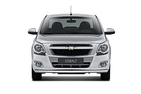 Защита переднего бампера одинарная 38 мм (НПС) Chevrolet COBALT с 2019