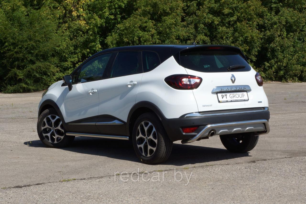 Защита заднего бампера "Волна" 51 мм (НПС) PT GROUP (Россия) ОРИГИНАЛ наRenault KAPTUR с 2016 - фото 1 - id-p137949868