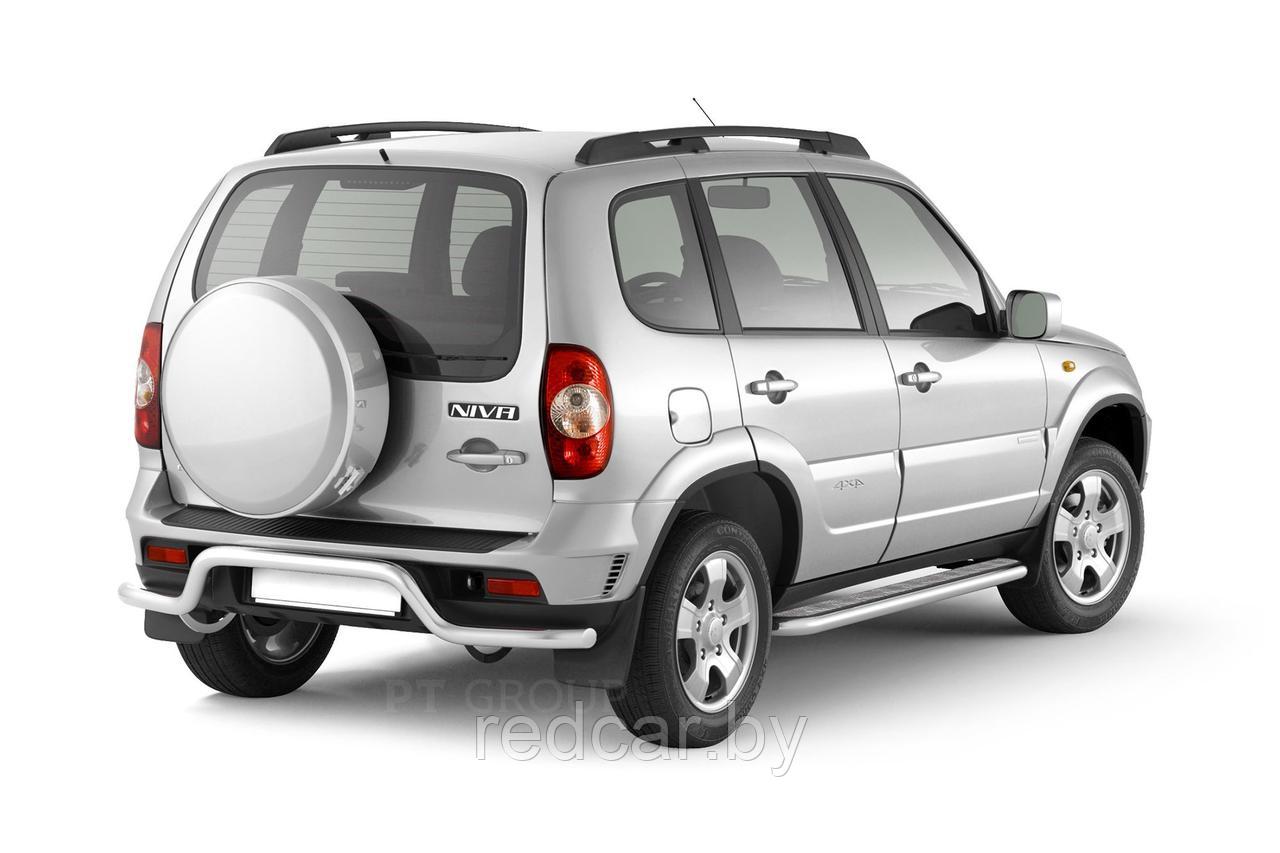 Защита заднего бампера 51мм "Волна" (НПС) Chevrolet NIVA с 2009-2020/ LADA NIVA 2020-