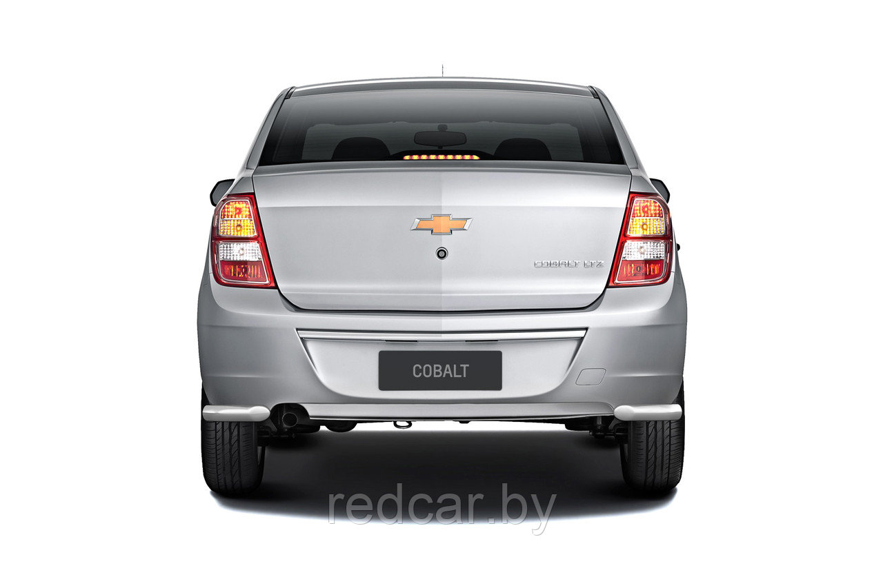Защита заднего бампера угловая 38 мм (НПС) Chevrolet COBALT с 2019-
