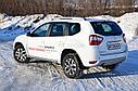 Защита порогов "Эстонец" с алюминиевой площадкой 51 мм (НПС) Nissan Terrano с 2014, фото 5