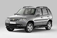 Защита порогов с площадкой 63 мм (ППК) Chevrolet NIVA с 2009-20 / LADA NIVA 2020-