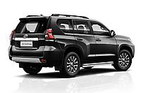 Защита порогов окантовка 51мм (НПС) Toyota LAND CRUISER PRADO 150 с 2013-