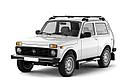 Защита порогов с накладками 76 мм (НПС) LADA 4x4 2121 c 1995 / Urban c 2015, фото 3