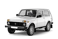 Защита порогов с накладками 63 мм (ППК) LADA 4x4 2121 c 1995