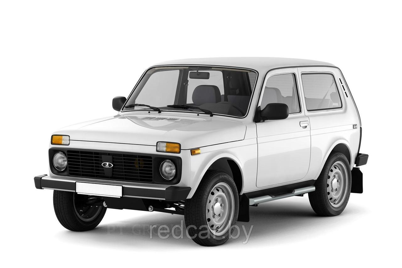 Защита порогов с накладками 63 мм (ППК) LADA 4x4 2121 c 1995