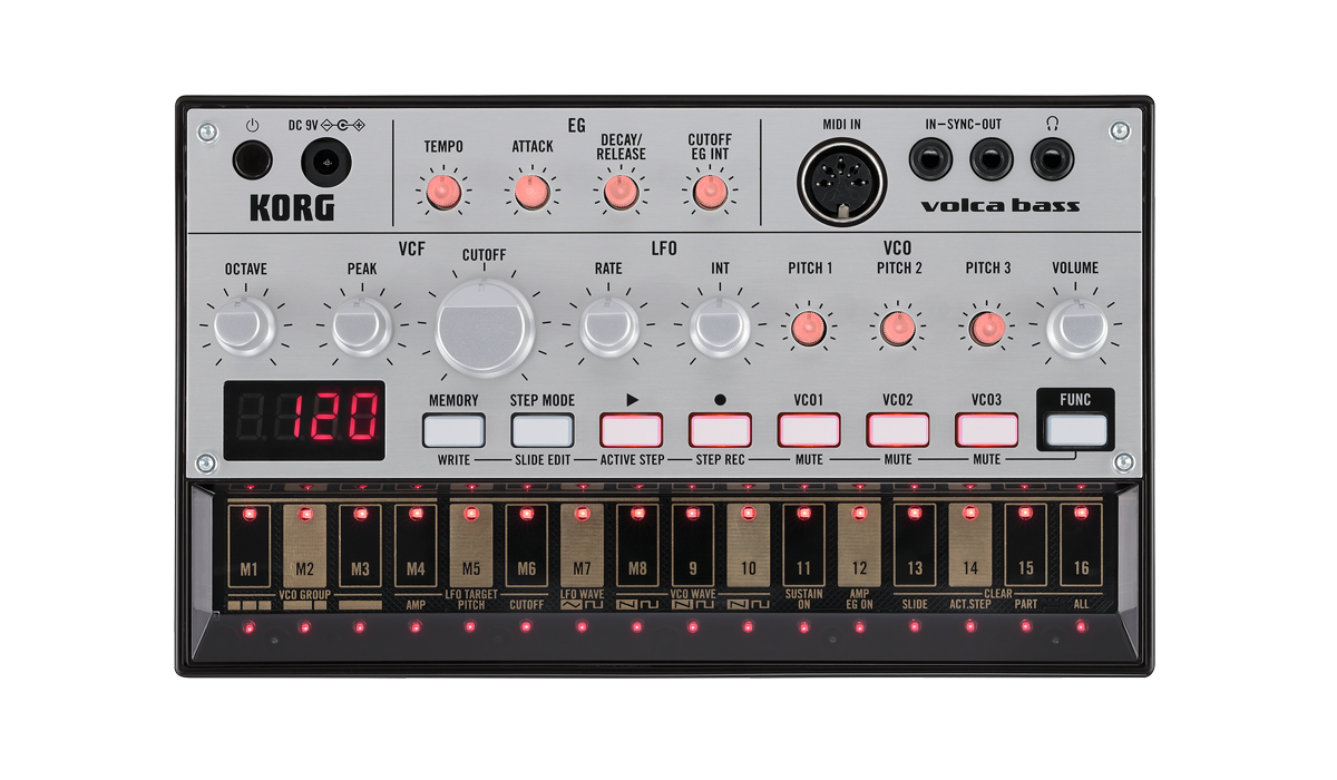 Синтезатор Korg Volca Bass - фото 1 - id-p137958980