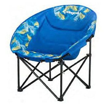 Складное кресло KingCamp Chair Leisure Moon 3816 blue palm