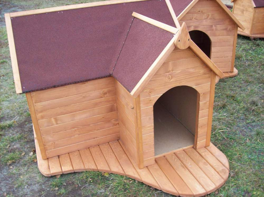 Будка деревянная для собаки