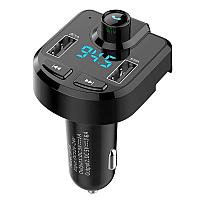 Автомобильный Bluetooth FM-проигрыватель - MP3 плеер USLION, 3.6A, 2 USB, черный 555029