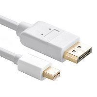 Кабель Mini DisplayPort - DisplayPort, папа-папа, 1,8 метра, белый 555156