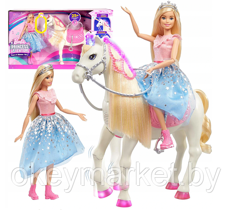 Игровой набор Barbie Приключения принцессы на лошади GML79, фото 2