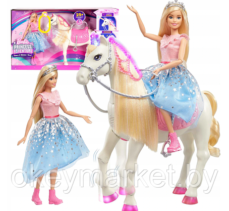 Игровой набор Barbie Приключения принцессы на лошади GML79, фото 3
