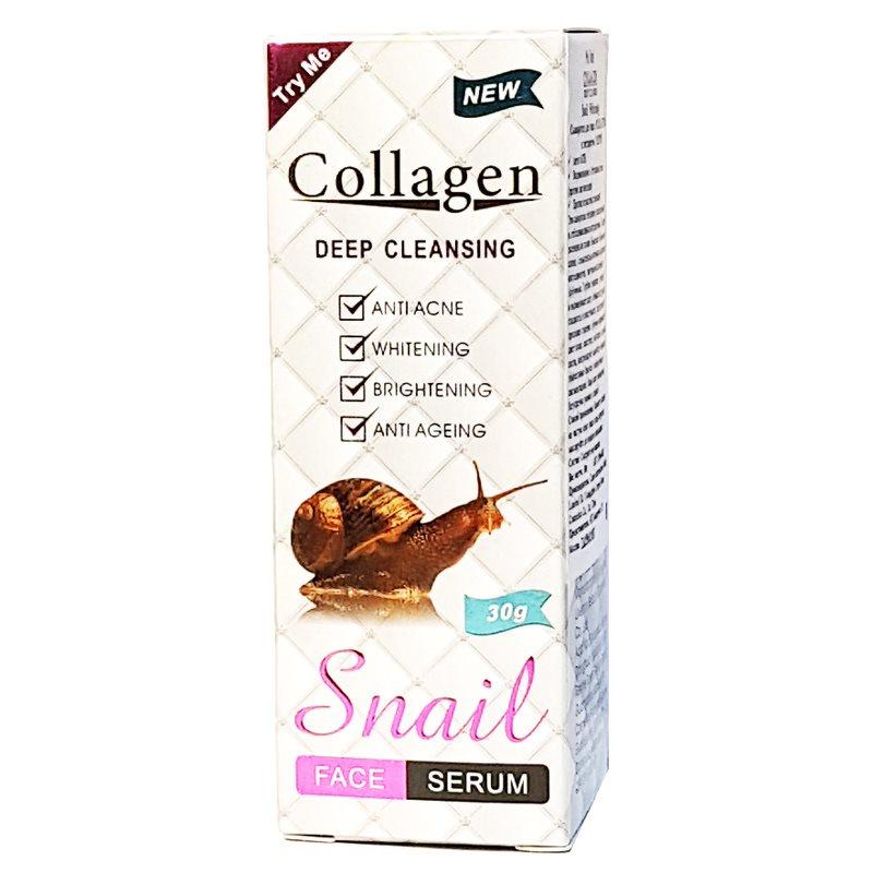 Сыворотка SNAIL Collagen Venhali с коллагеном, улиточной слизью, 30ml. Уникальные свойства заживления