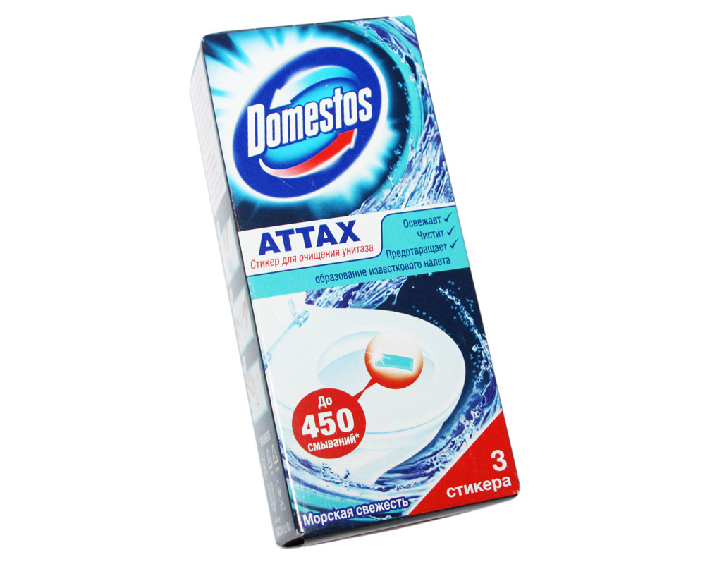 Чистящий и освежающий стик для унитаза DOMESTOS (Цена с НДС)