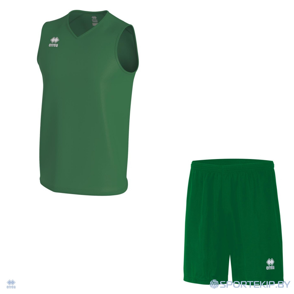Комплект баскетбольной формы ERREA DARREL + MAXI SKIN Зеленый - фото 1 - id-p138111901