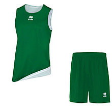Комплект баскетбольной формы, двусторонний ERREA CHICAGO + MAXI SKIN Зеленый-белый