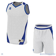 Комплект баскетбольной формы ERREA ALLEN + ALLEN Белый-синий