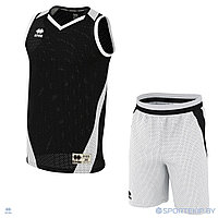 Комплект баскетбольной формы ERREA ALLEN + ALLEN Черный-белый 2