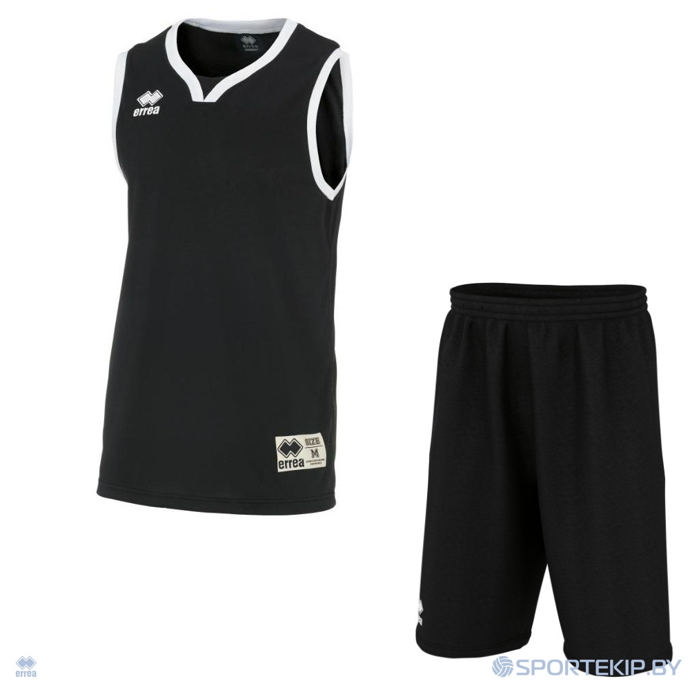 Комплект баскетбольной формы ERREA CALIFORNIA + DALLAS 3.0 Черный - фото 1 - id-p138125815