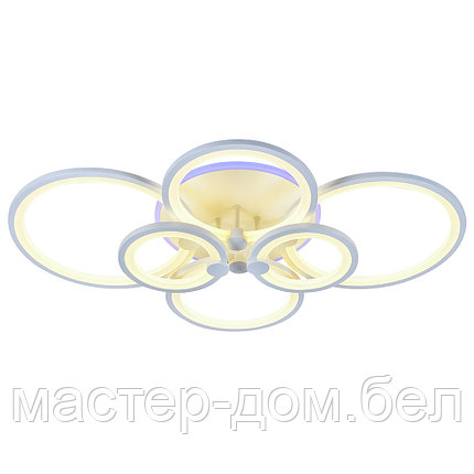 Светодиодная люстра 8077/6 WHT, фото 2