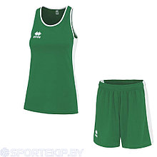 Комплект женской баскетбольной формы ERREA RACHELE + RACHELE Зеленый