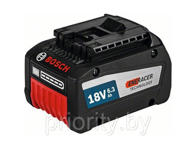 Аккумулятор BOSCH GBA 18V EneRacer 18.0 В, 6.3 А/ч, Li-Ion - фото 1 - id-p138129151