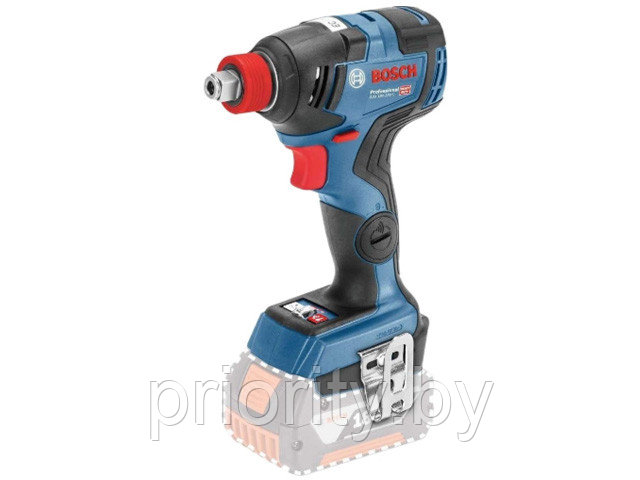 Аккум. ударный гайковерт BOSCH GDX 18V-200 C в кор. (18.0 В, БЕЗ АККУМУЛЯТОРА, посадочн. квадрат 1/2, внутр.