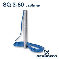Насос скважинный Grundfos SQ 3-80 c кабелем