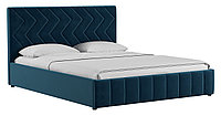 Кровать МИЛАНА 160 Лекко океан (полуночно-синий), фото 1