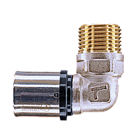 Угольник-пресс с наружной резьбой DN25х 1/2"