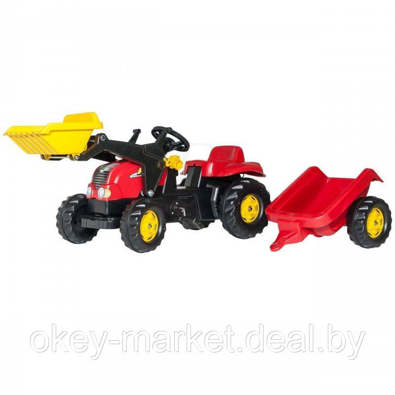 Детский педальный трактор Rolly Toys rollyKid-X 023127