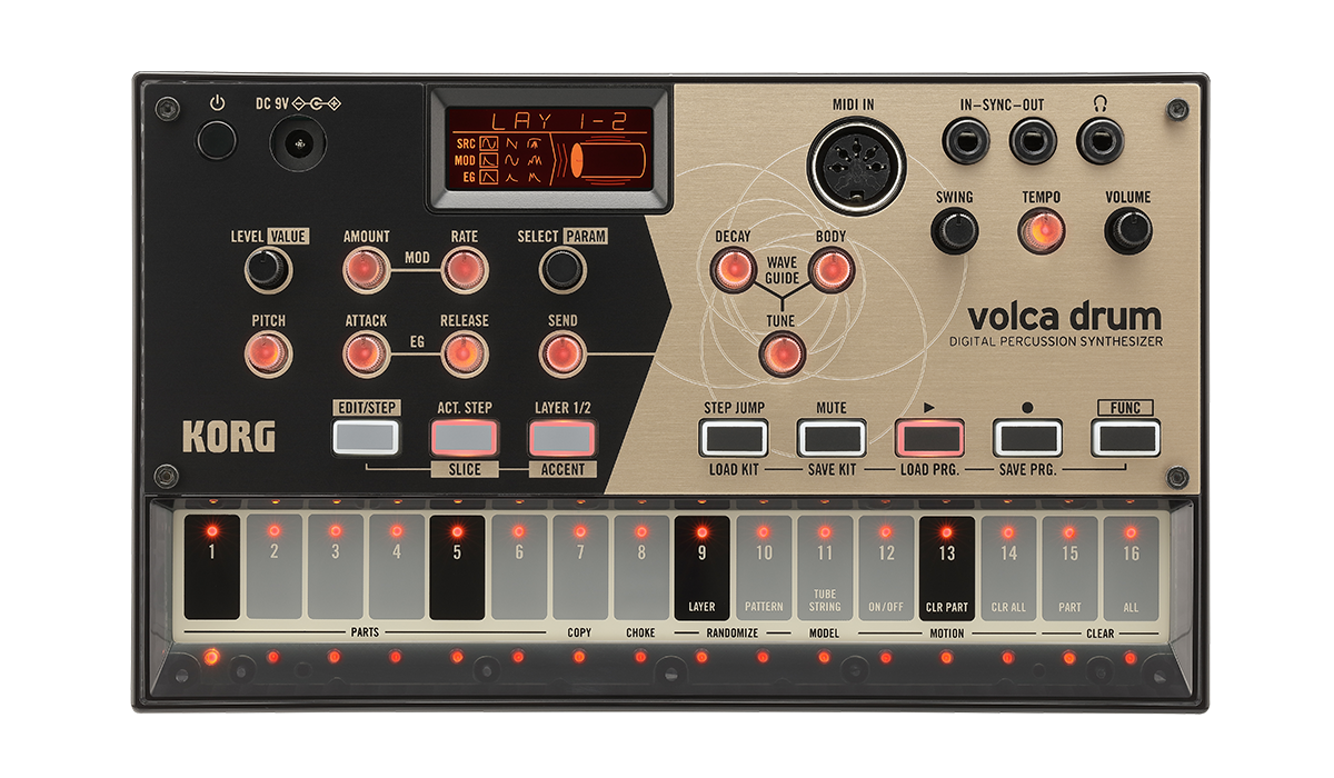 Синтезатор Korg Volca Drum