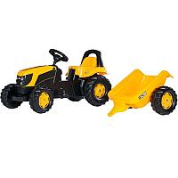 Детский педальный трактор Rolly Toys rollyKid JCB 012619