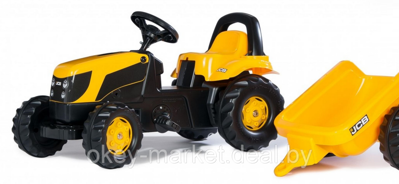 Детский педальный трактор Rolly Toys rollyKid JCB 012619 - фото 3 - id-p138158056
