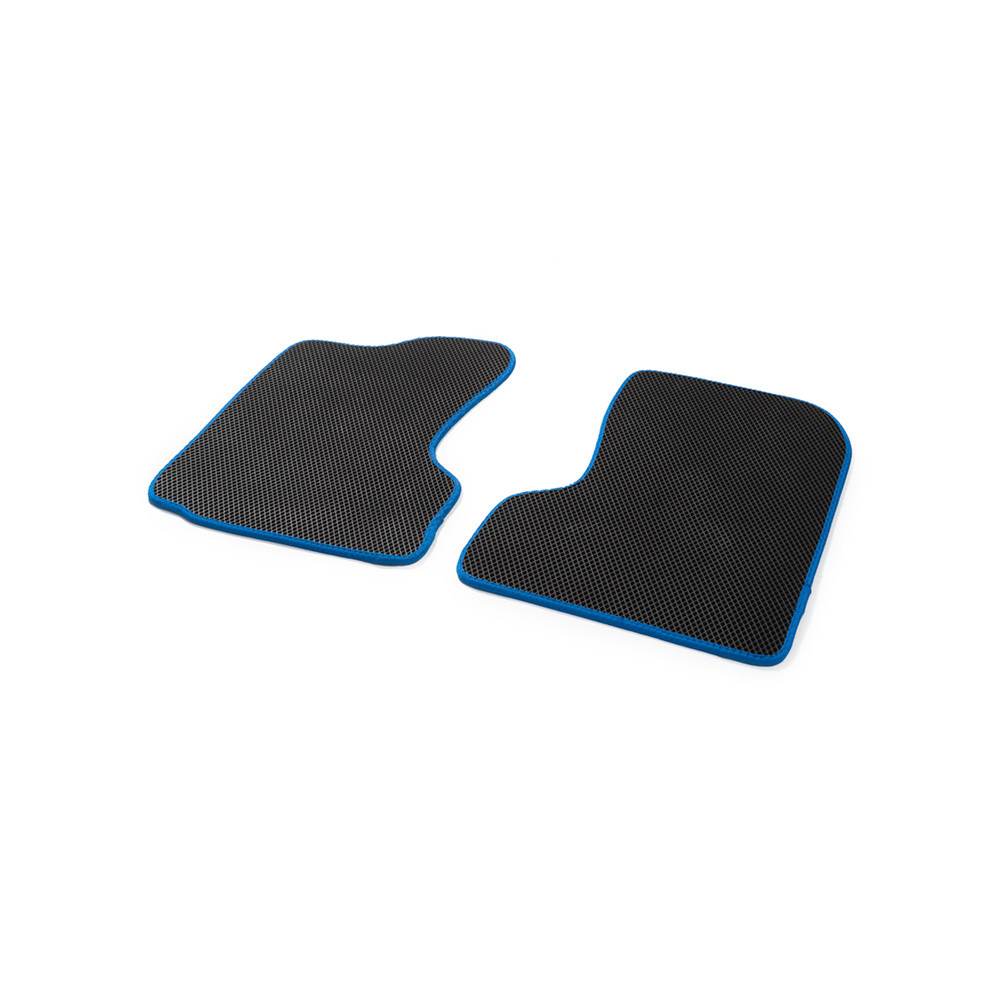 Коврик салона ГАЗ-3302 к-т. 3шт цвет черный/окантовка синяя EVA - фото 3 - id-p137979718