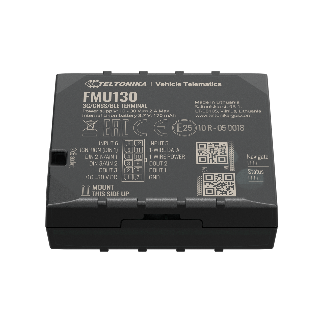 Автомобильный GPS трекер Teltonika FMU130 (поддержка 3G/2G) - фото 4 - id-p136902951