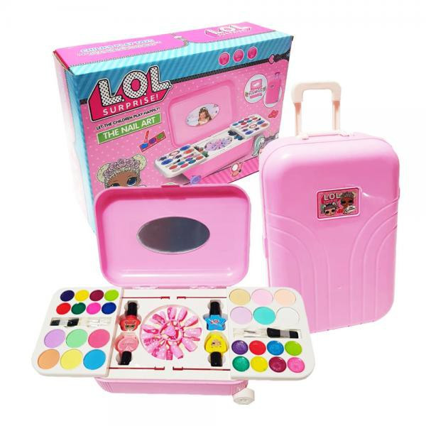 Детская декоративная косметика, набор косметики LOL в чемоданчике
