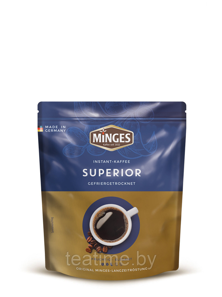 Кофе MINGES "Superior" 200г растворимый сублимированный - фото 1 - id-p138169715