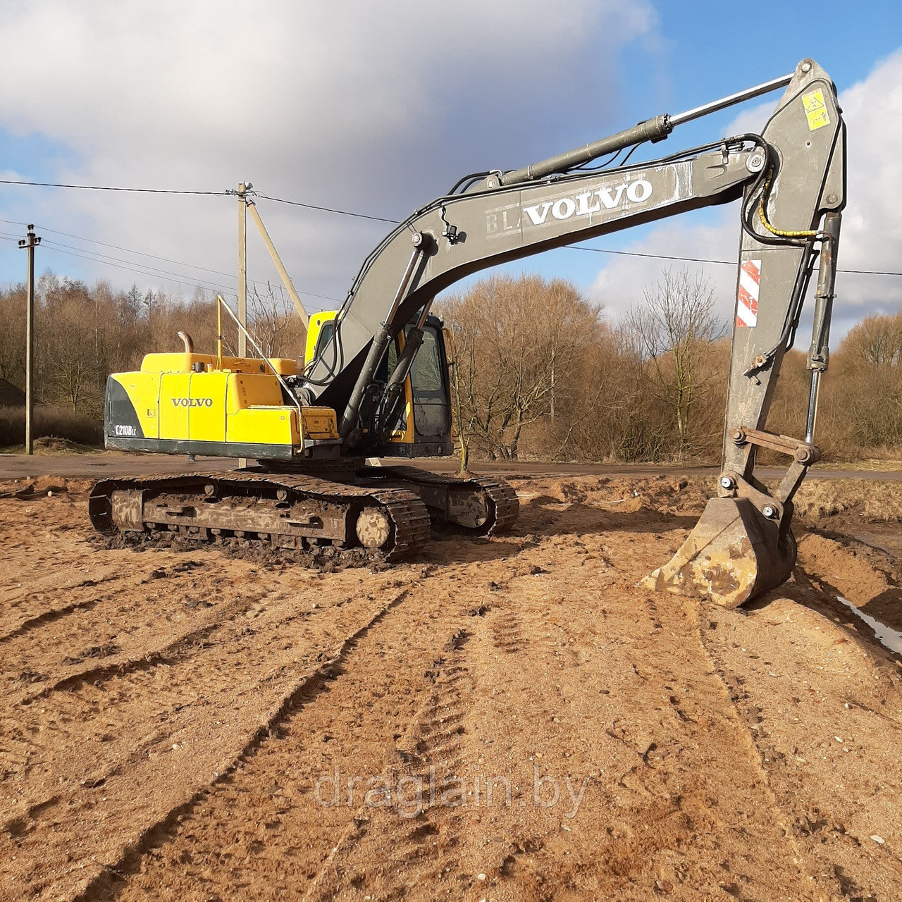 Аренда гусеничного экскаватора в Беларуси