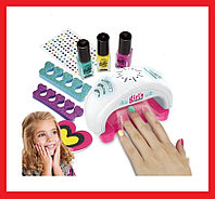 MBK-368 Детский маникюрный набор "Nail Glam Salon" для стайлинга ногтей, набор для маникюра,