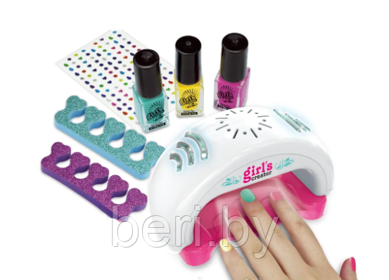 MBK-368 Детский маникюрный набор "Nail Glam Salon" для стайлинга ногтей, набор для маникюра, - фото 5 - id-p138169864